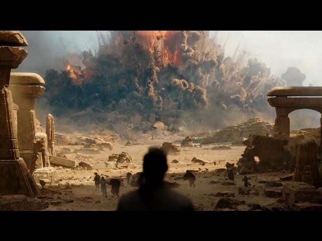 星球大战最震撼灾难,死星一炮毁灭一切,场面宛如天地颠倒!